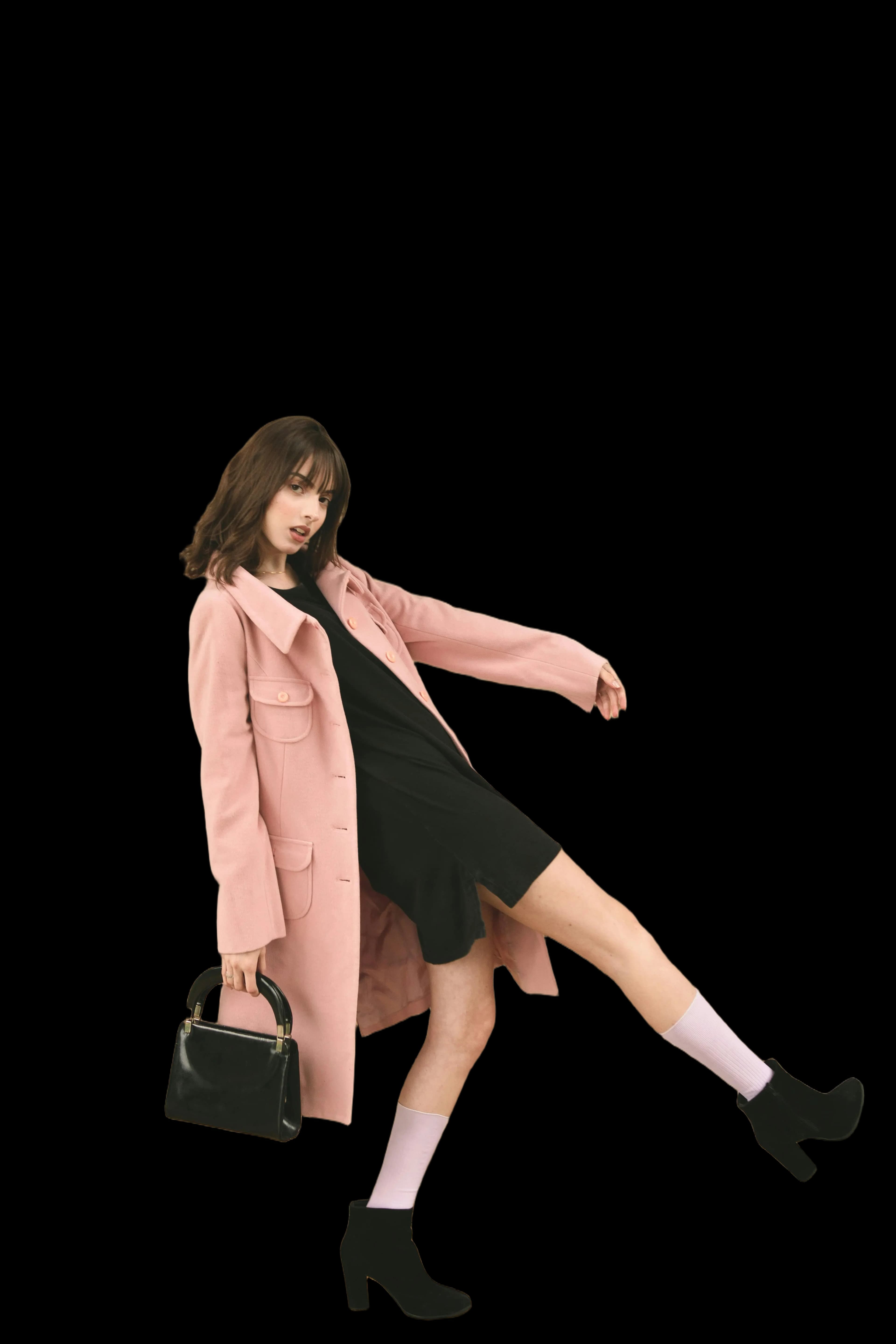 Before 服装模特抠图前后对比